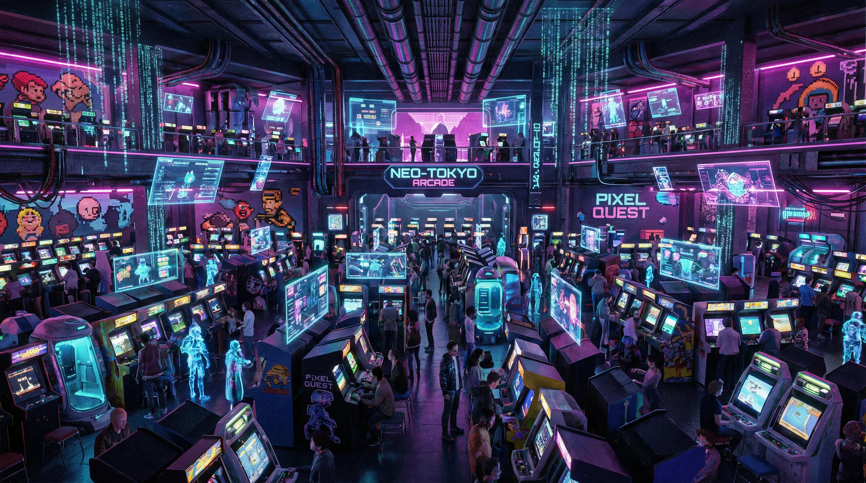 水果老虎机 水果老虎机街机大厅全息全景